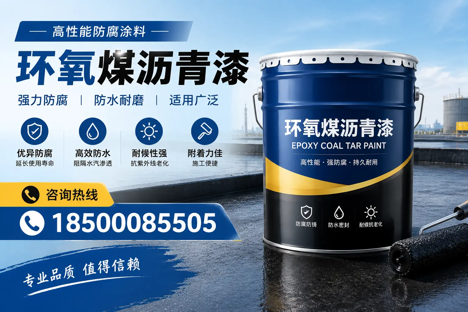 环氧煤沥青漆的主要成分与功能,万宁用户深度了解