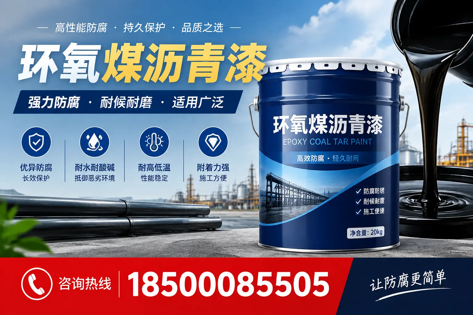 环氧煤沥青漆在不同气候条件下的表现分析，万宁适用性