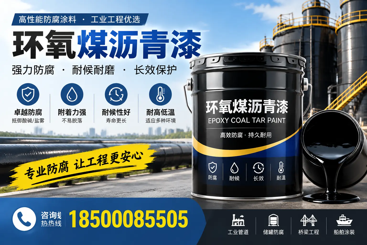 环氧煤沥青漆的施工方法与注意事项，确保在万宁顺利完成