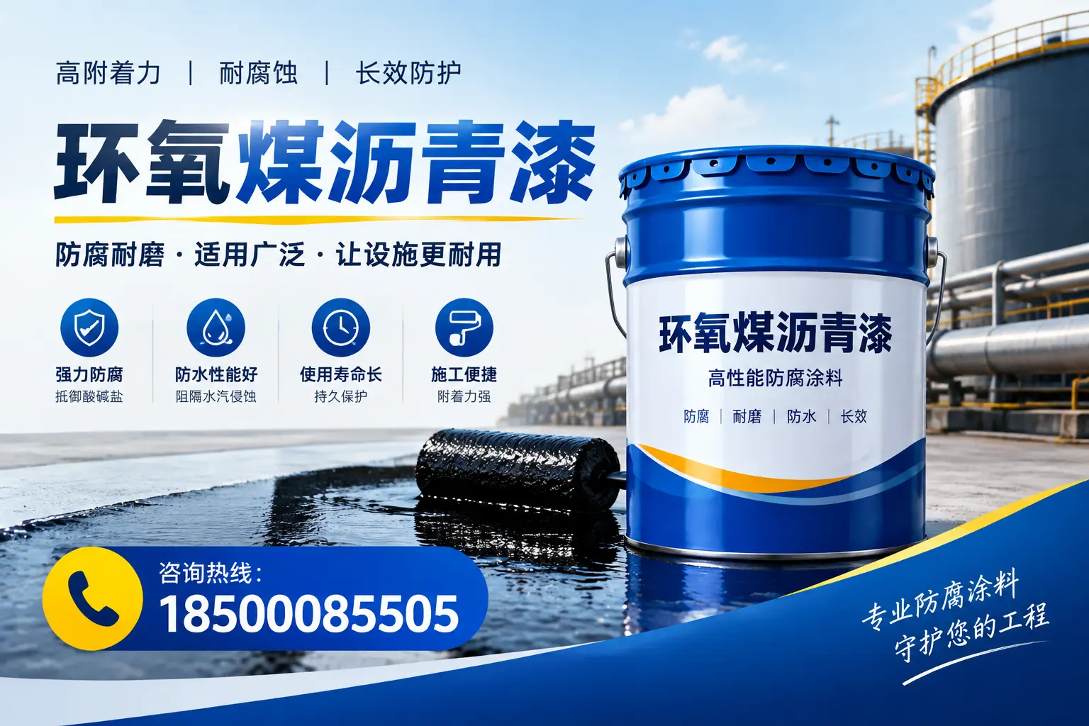 环氧煤沥青漆与其他涂料的对比分析，助力万宁企业决策