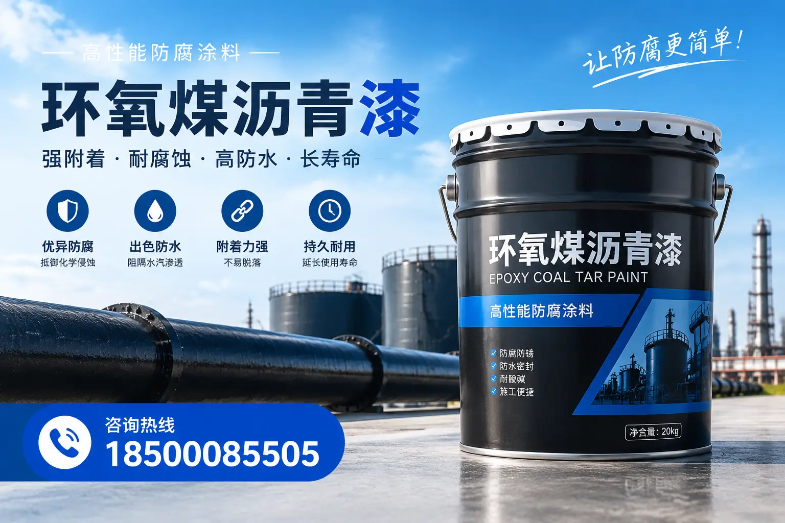 如何选择合适的环氧煤沥青漆?万宁用户必看技巧