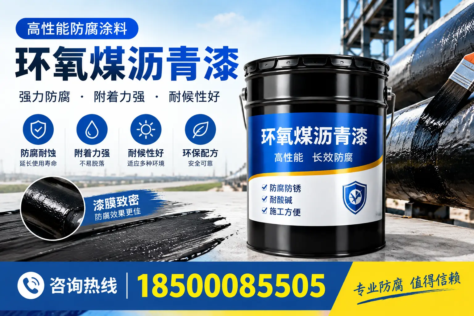 环氧煤沥青漆使用中的常见问题解答,万宁用户必看